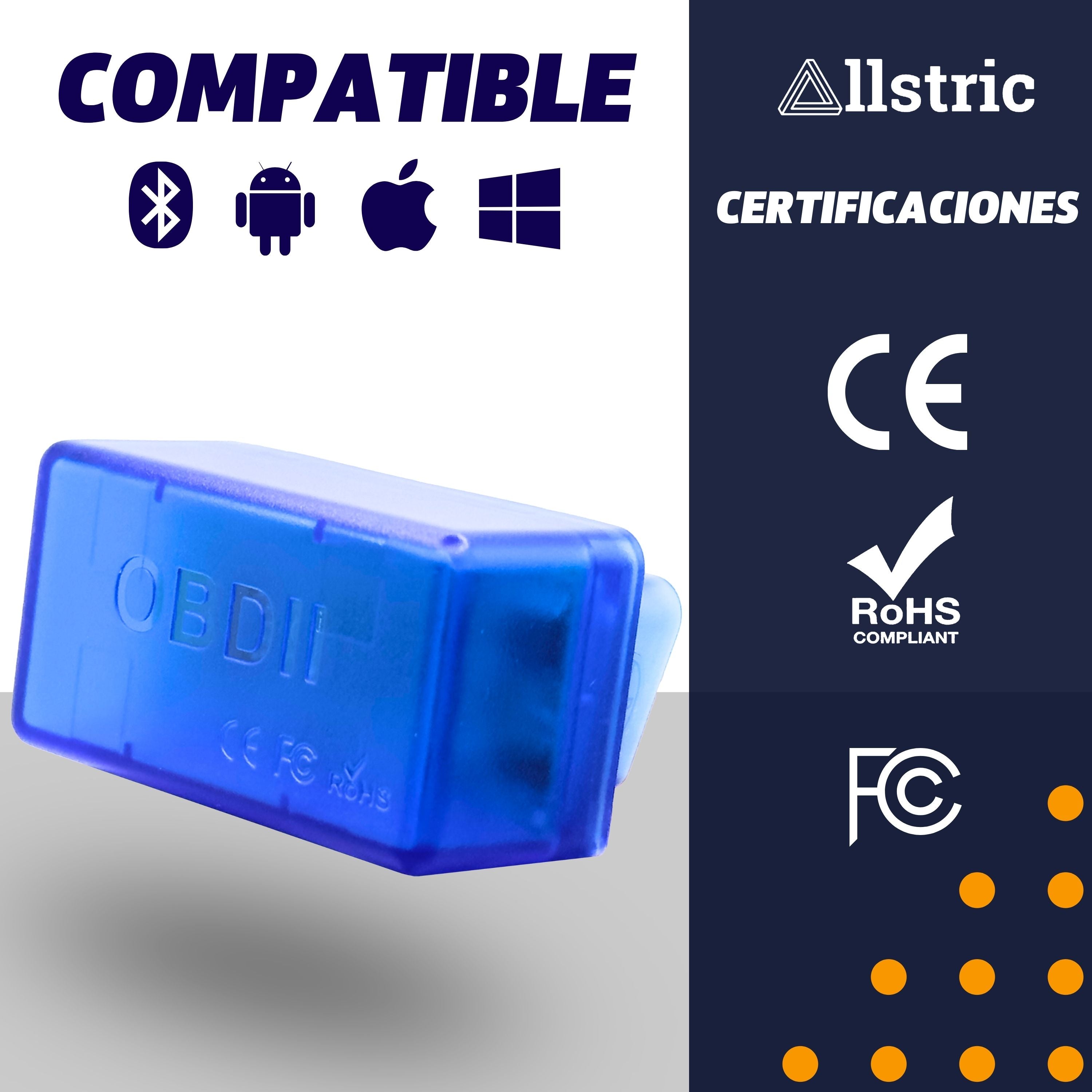 Allstric️ ELM327 OBD2 Herramienta de Diagnosis