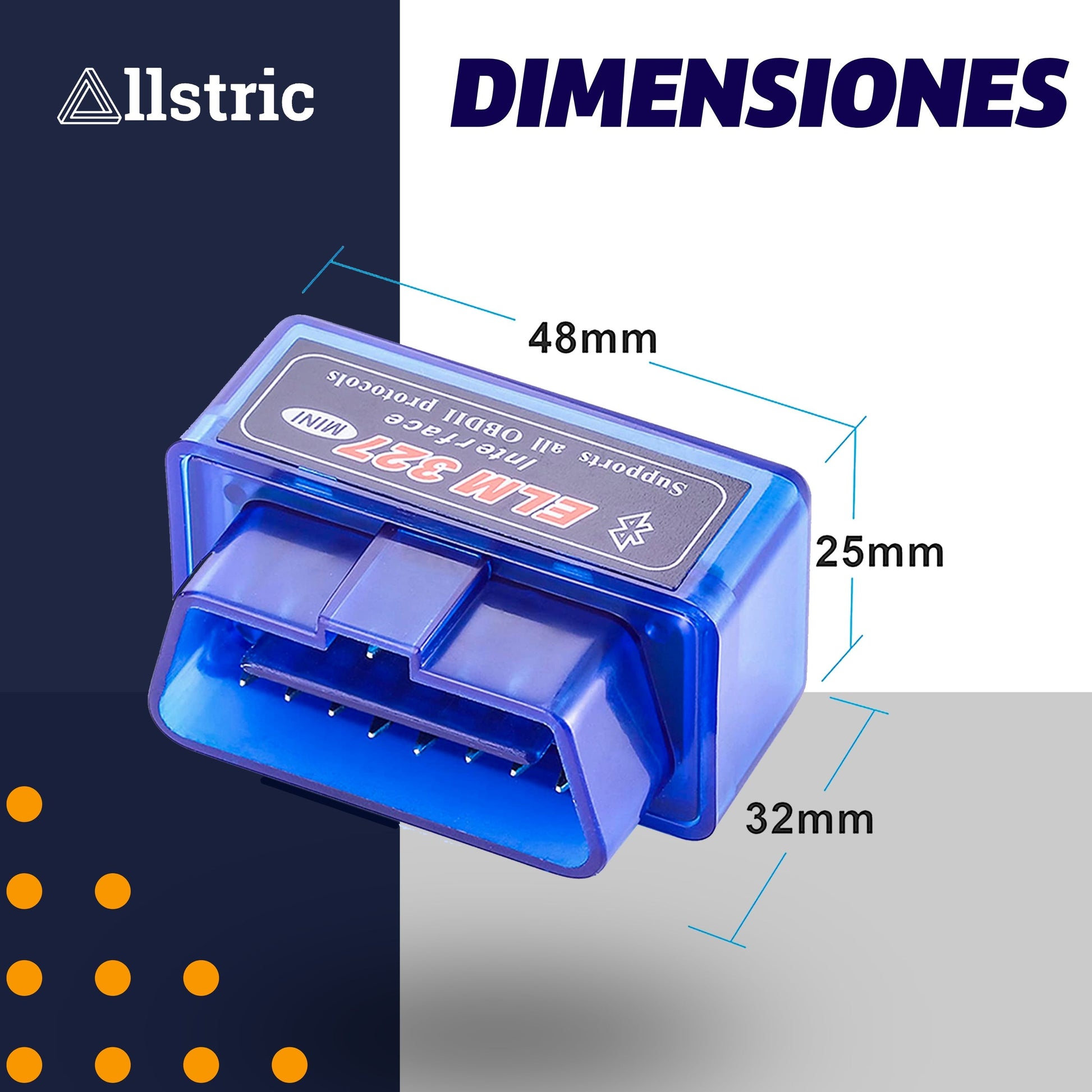 Allstric️ ELM327 OBD2 Herramienta de Diagnosis CON CD