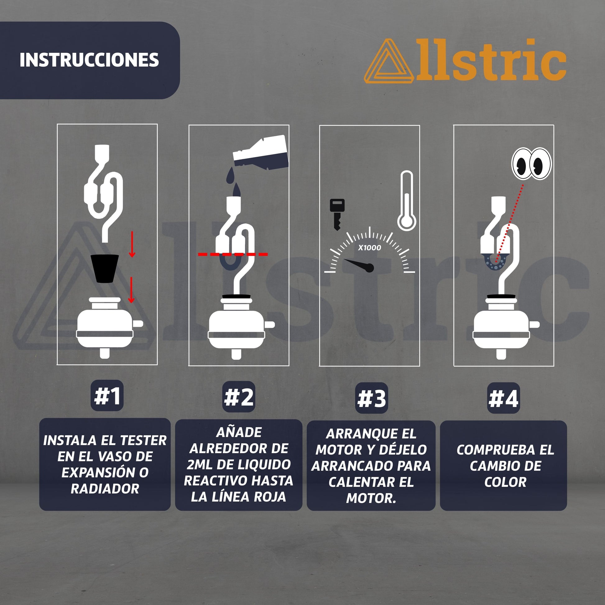 Allstric® Detector de Culata CO2