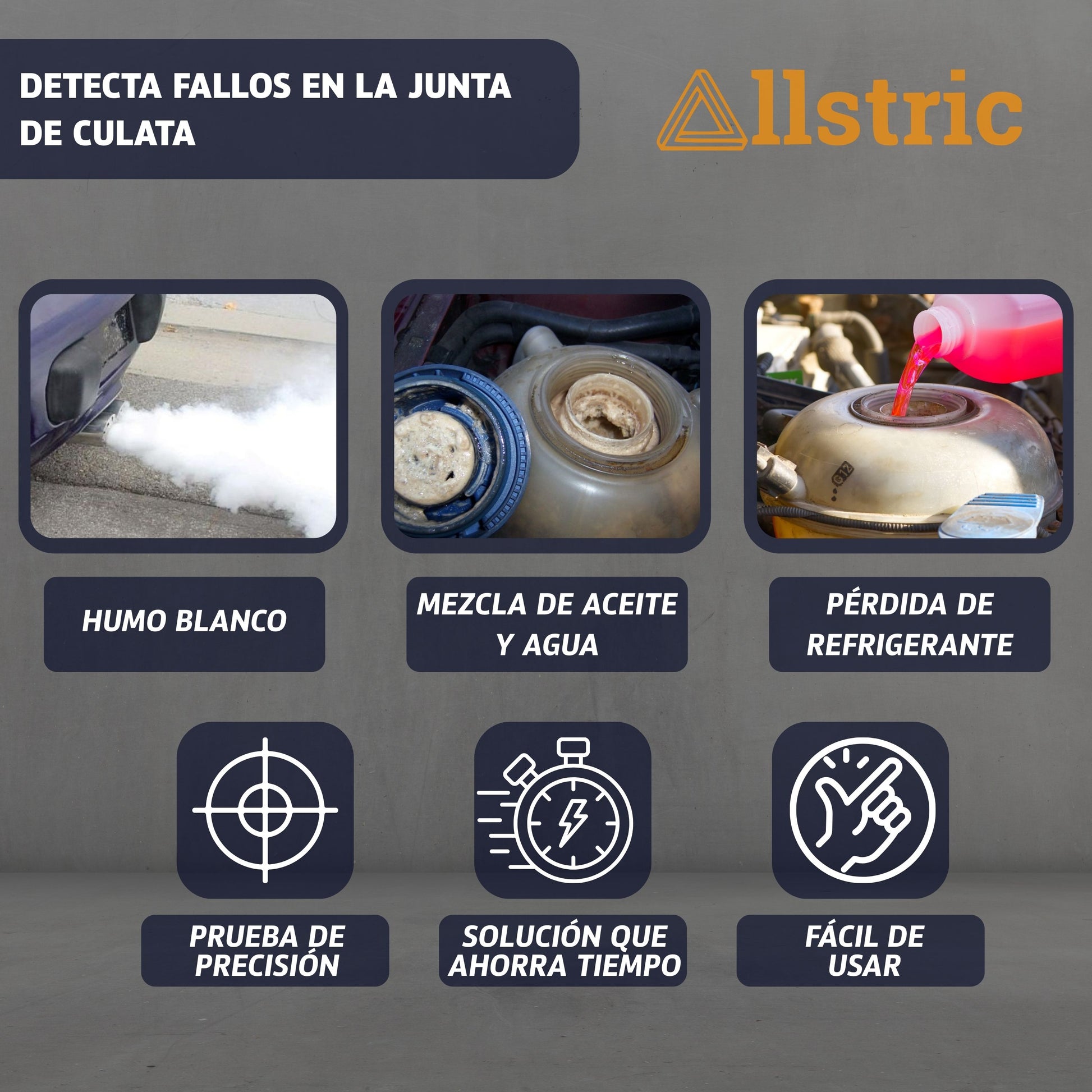 Allstric® Detector de Culata CO2