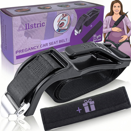 Ceinture de sécurité auto Allstric® Pack pour femmes enceintes (homologuée) 