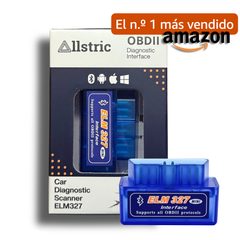 <strong>Allstric ELM327 OBD2.</strong><br> Escáner de diagnóstico para coche