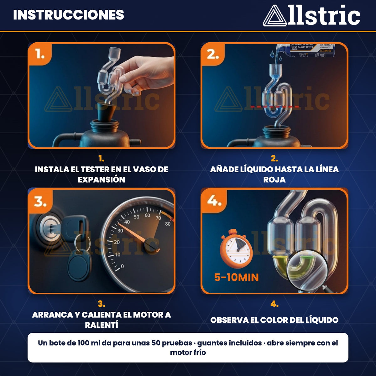 Allstric Detector de Junta de Culata