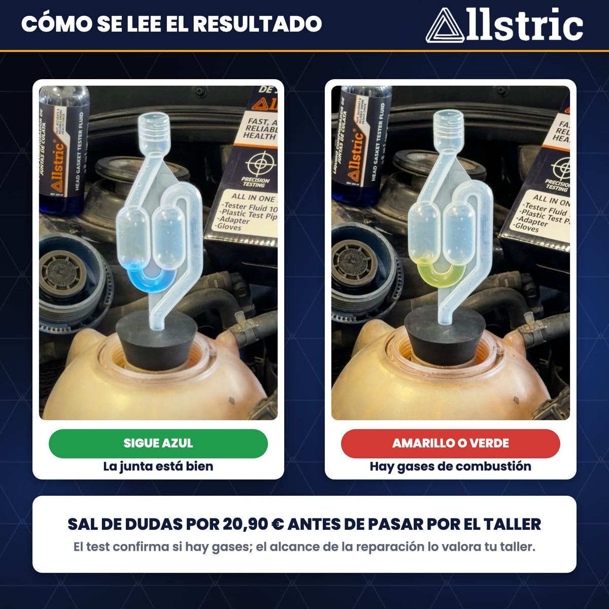 Allstric Detector de Junta de Culata
