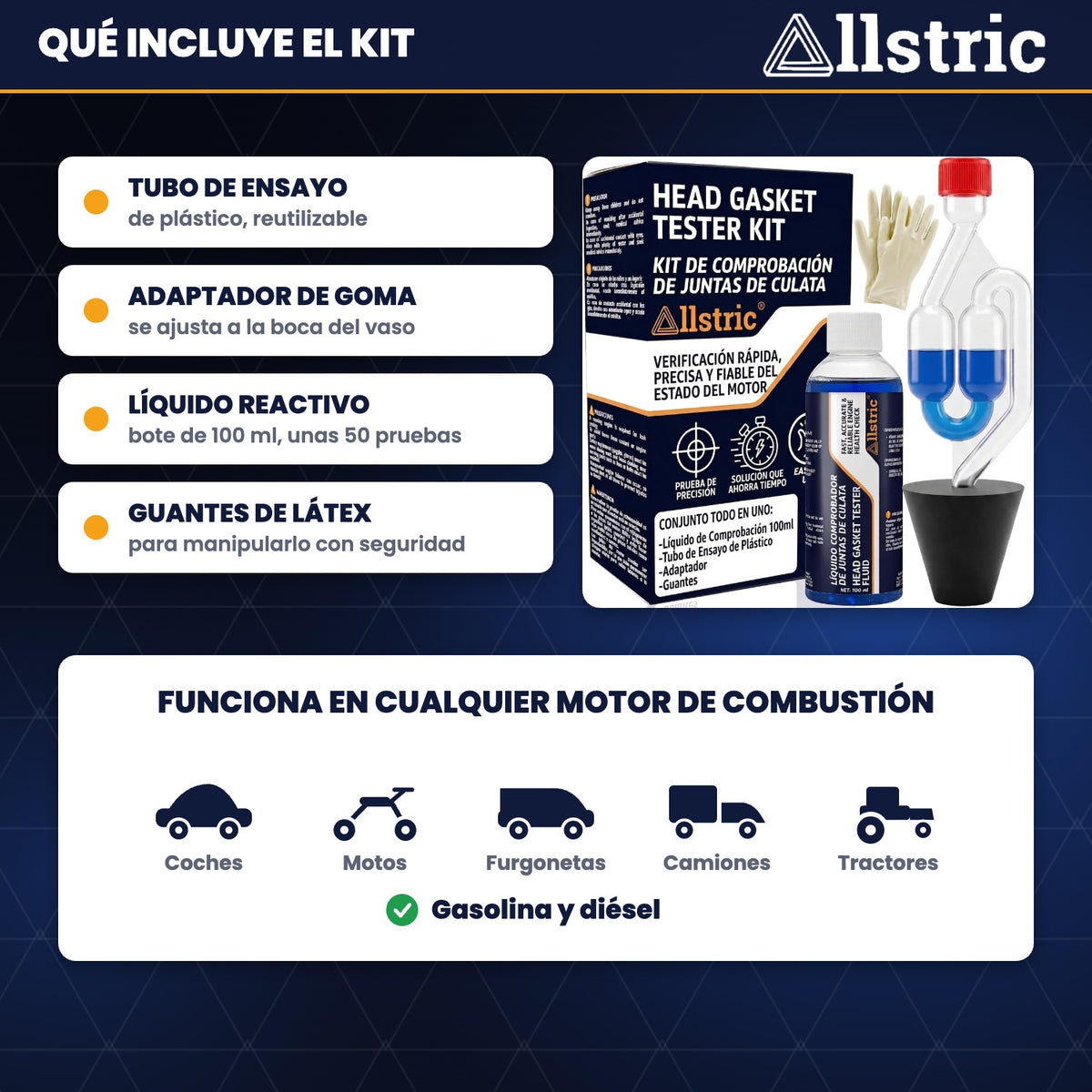 Allstric Detector de Junta de Culata